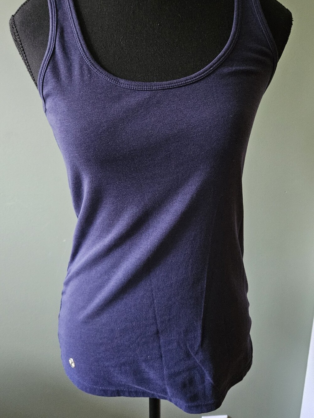 Women’s Navy Scoop Neck Tank Top